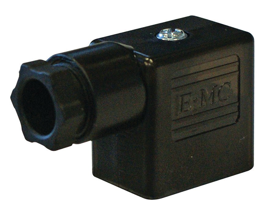 EMC LED Plug Connector Type B 12 VDC - AK Valves Ltd