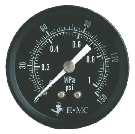 EMC Pressure Gauge 1.5" dia for 2000/3000 Series - AK Valves Ltd