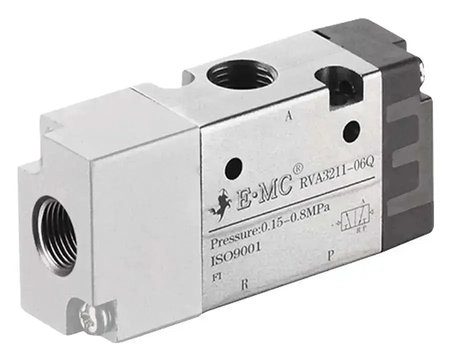 EMC RV Series 3/2 Single Pilot Valve EMC G1/4 - AK Valves Ltd