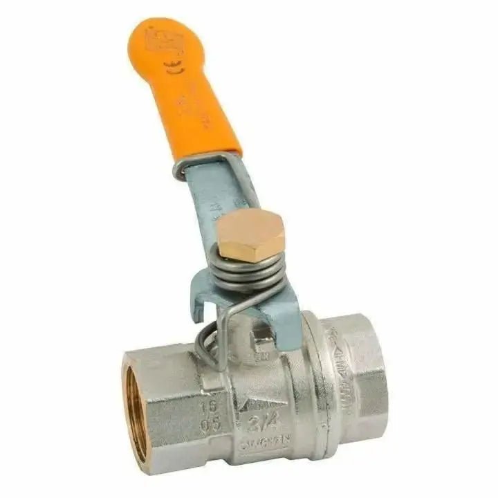 EN331 Ball Valve with Spring Return Lever - AK Valves Ltd