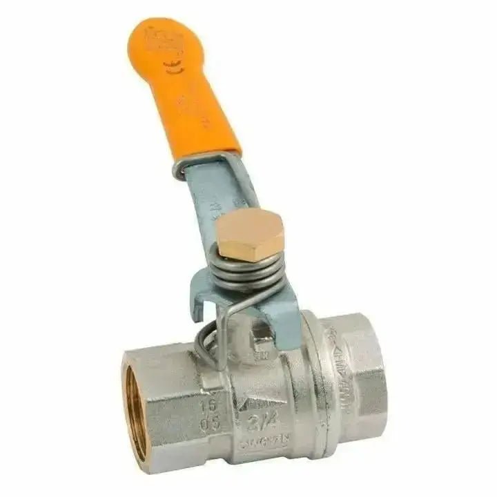 EN331 Ball Valve with Spring Return Lever - AK Valves Ltd