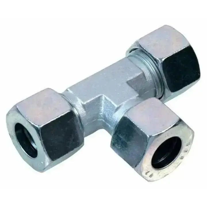 Extra Light (LL) Hydraulic Compression Equal Tee - AK Valves Ltd