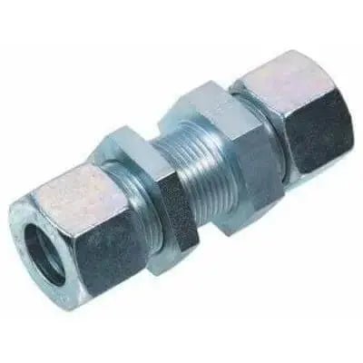 Heavy Series (S) Bulkhead Coupling Hydraulic Compression - AK Valves Ltd