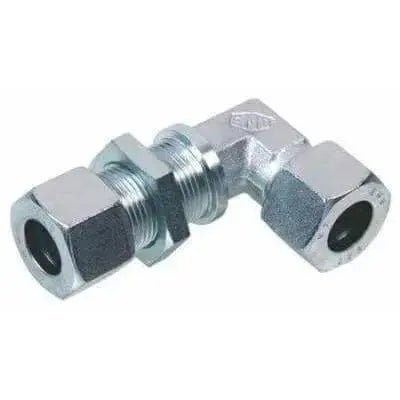 Light Series (L) Bulkhead Elbow Hydraulic Compression - AK Valves Ltd