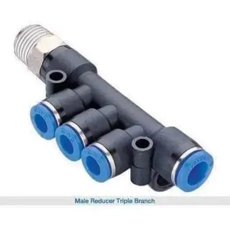 Male Reducer Triple Branch Union - AK Valves Ltd