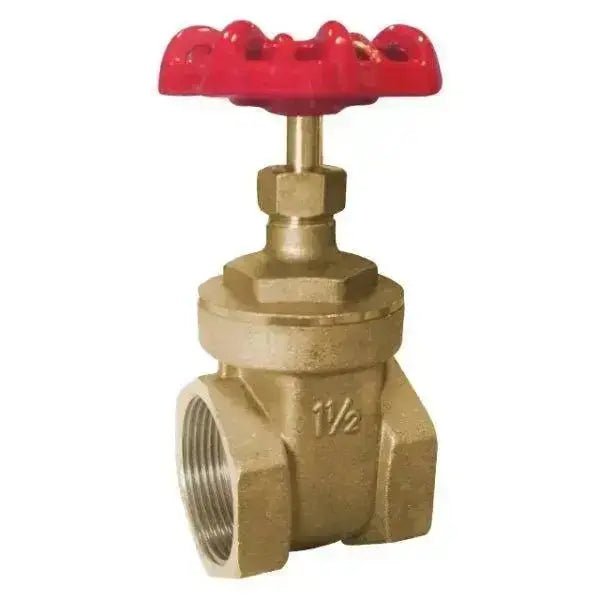 NPT Brass Gate Valve 150lb - AK Valves Ltd