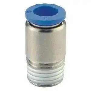 Pushin Male Round Straight Connector - AK Valves Ltd