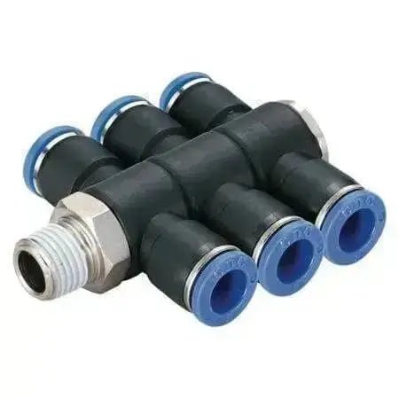 Pushin triple Universal Tee - AK Valves Ltd