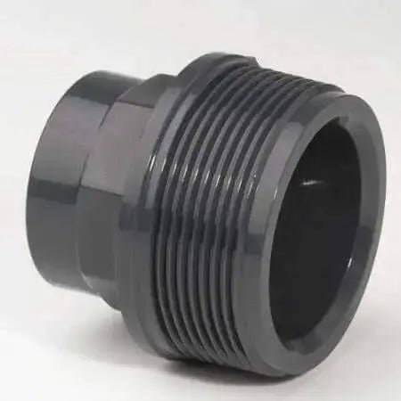 PVC - U Adaptor Male x Female BSP Thread - AK Valves Ltd