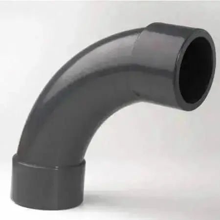 PVC - U Bend 90° Plain Metric - AK Valves Ltd