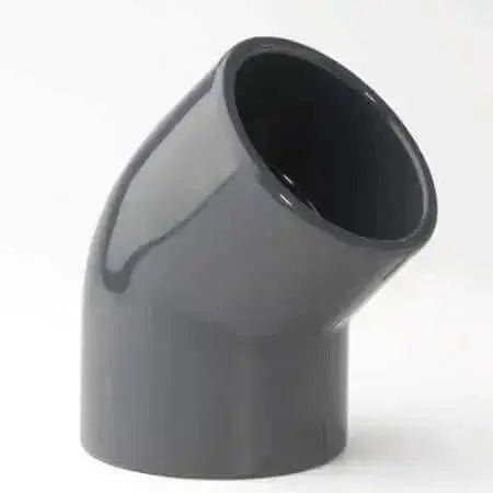 PVC - U Elbow 45° Plain Imperial - AK Valves Ltd