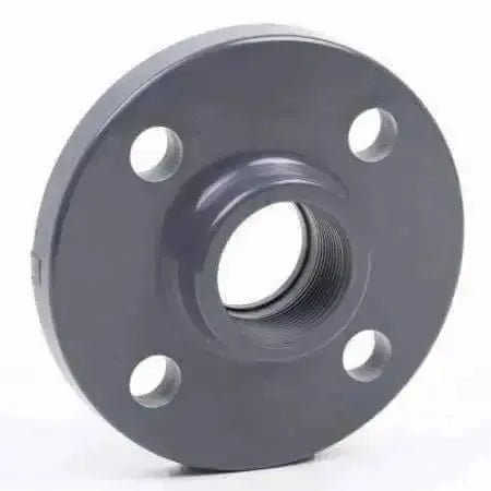 PVC - U Full Face Flange Plain Metric - AK Valves Ltd