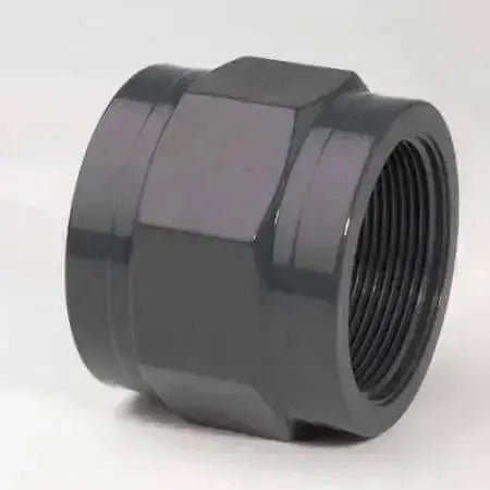 PVC - U Socket Plain Imperial x Thread - AK Valves Ltd