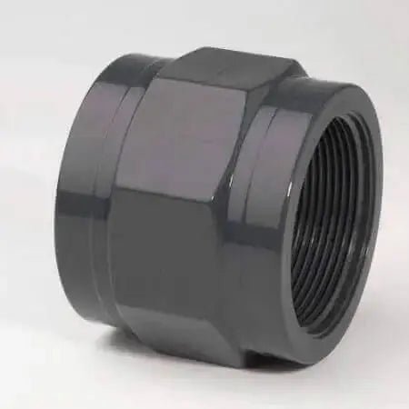 PVC - U Socket Plain Imperial x Thread - AK Valves Ltd