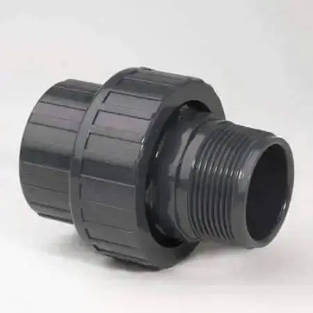 PVC - U Union Plain Imperial x BSP Male - AK Valves Ltd