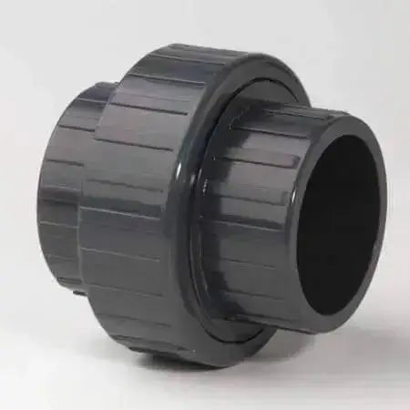 PVC - U Union Plain Metric - AK Valves Ltd