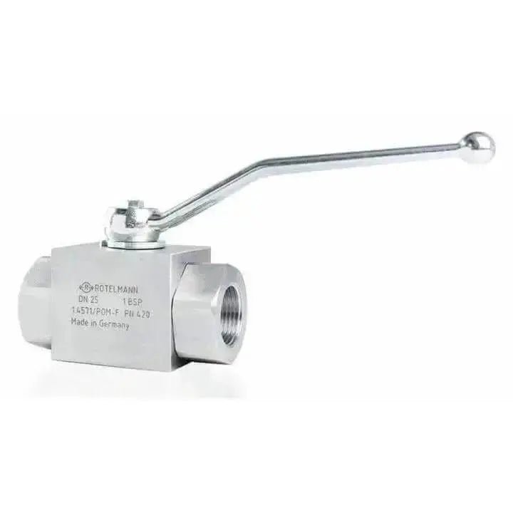 Rotelmann BKH High Pressure Ball Valve BSPP Female - AK Valves Ltd