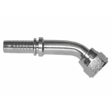 S250 Hydraulic Hosetail Swept 45° ORFS Female Swivel - AK Valves Ltd