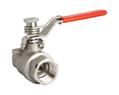 Stainless Steel Deadman Handle Ball Valve - AK Valves Ltd